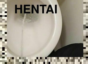 asiático, amateur, gay, japonés, baño, hentai, fetichista, a-solas