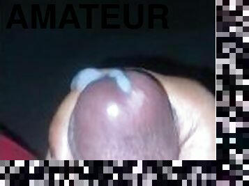 masturbation, amateur, ejaculation-sur-le-corps, ébène, énorme-bite, ados, black, secousses, collège, solo