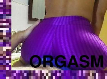 orgasm, avrunkning, smutsig, trosor, sprut, footrunk, kuk, underkläder-underwear