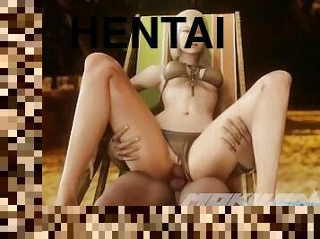 público, anal, babes, penetração-de-braço, praia, loira, hentai, 3d, biquini, sexo-vestido