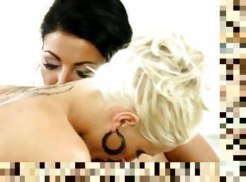 Horny ladies leave you speechless with a lesbian clip