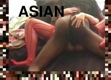 asiatique, chatte-pussy, giclée, couple, salope, pute, lingerie, serrée, gode, petite
