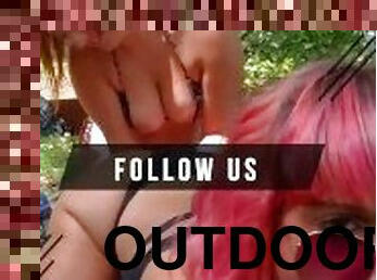 Confessione Scottante Di Una Spasimante -LESBO OUTDOOR Promo HD- FULL VIDEO ON ONLYFANS Link in Bio!