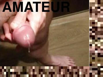 masturbation, amatör, cumshot, avrunkning, pov, ensam, bollar