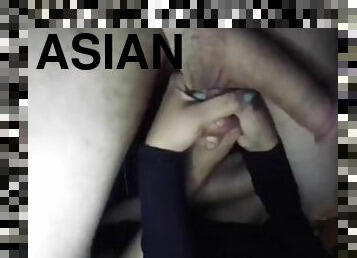 asiatisk, orgasm, fru, amatör, avsugning, cumshot, japansk, avrunkning, bdsm, sprut