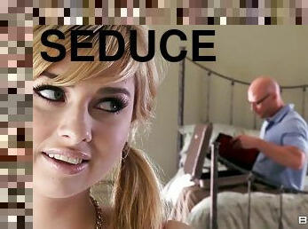 Molly bennett seducing the tutor by showing him her perky tits and big ass