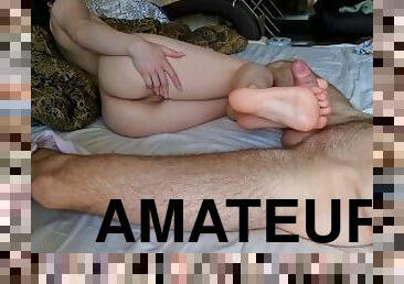 I love her tender feet! Sweet footjob - Xxximmy