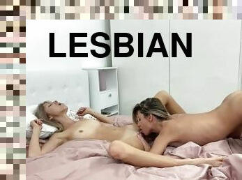 masturbaatio, orgasmi, pillu-pussy, amatööri, typykät, lesbo-lesbian, teini, suuteleminen, blondi, täydellinen