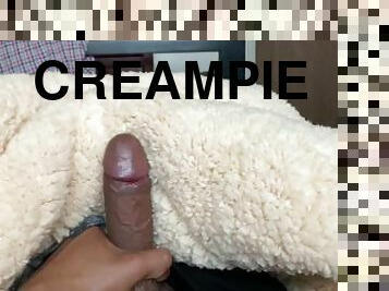 alt, creampie, blondine, hentai, alte, bikini, hosen