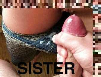 Big Tits Step Sister Persuaded Me To Cum In Her Panties - Rita Mills