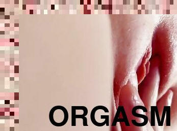 orgasme, fisse-pussy, amatør, teenager, hjemmelavet, fingering, våd