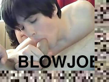 blowjob-seks-dengan-mengisap-penis, cumshot-keluarnya-sperma, penis-besar, homo, muda-diatas-18, berhubungan-dengan-wajah, homoseks, penis, pengisapan