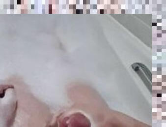 Big Dick in a Bubble Bath!