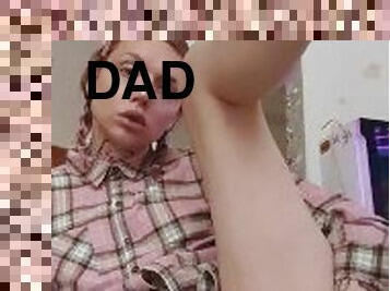 papa, masturbieren, transsexueller, anal-sex, babe, blasen, spielzeug, kindermädchen, allein, vati