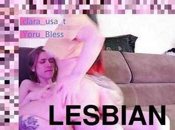 Tender lesbian sex with beautiful Yoru Bless