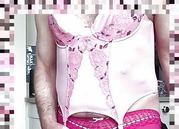 Reverse motion sissy masturbator 