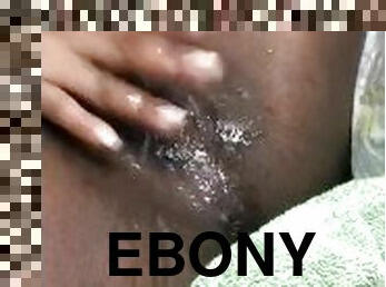 Huge pussy ebony squirting
