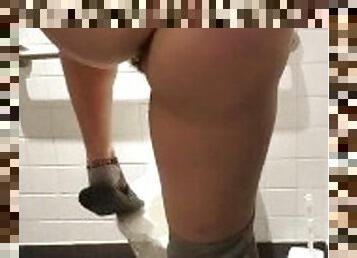 Quickie In Public Bathroom