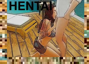 offentlig, skønheder, pikslikkeri, teenager, berømthed, anime, hentai, hårdhændet