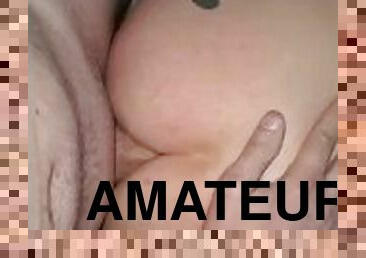 No mercy anal - Watch her tight asshole take all of my big cock