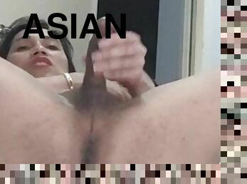 asian ladyboy masturbation 7