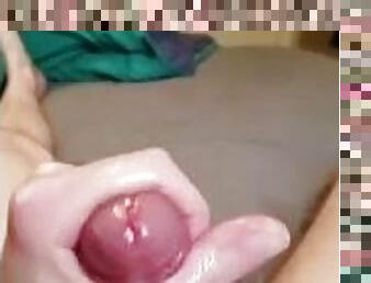 cum with a cockring