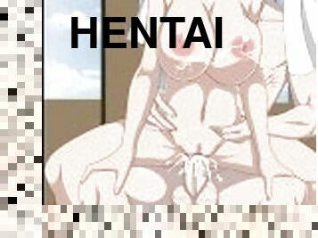 Sasuke x Adult Hanabi Oficina Hokage - Naruto Hentai sin Censura - Japanes