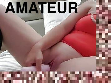 masturbation, chatte-pussy, amateur, babes, britannique, serrée, vagin, solo, humide