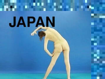 amatör, japonca, tek-kişilik, esmer-kadın, bacaklar, küçük-memeler