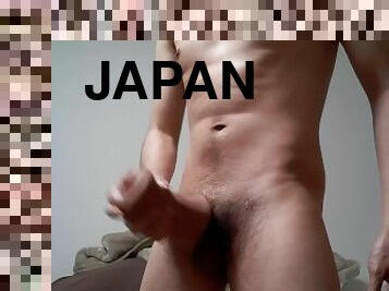 asiatisk, masturbation, amatör, cumshot, gay, japansk, avrunkning, vagina, ensam, kuk