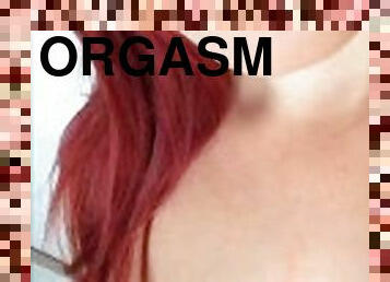 Brazilian redhead masturbates very yummy!. To drive you crazy!! POV