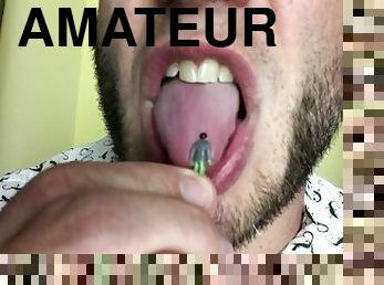 amatör, gay, pov, fetisch, ensam, liten, dominans, gigant