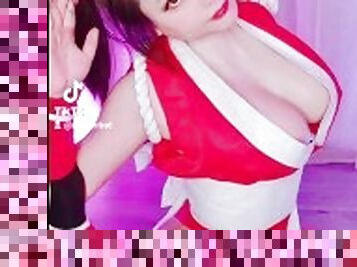 King of Fighter Mai Shiranui Cosplay MMD