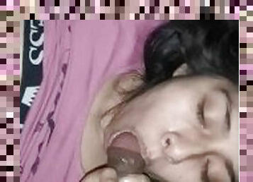 Me como la polla grande y gruesa de mi novio latino. Teen18, cuarentena, Homemade, sexpassion