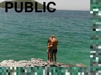 Hot Passionate teens have Romantic sex on Mamma Mia Island