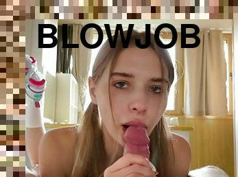 sayang, blowjob-seks-dengan-mengisap-penis, cumshot-keluarnya-sperma, remaja, deepthroat-penis-masuk-ke-tenggorokan, berhubungan-dengan-wajah, sperma, cantik-pretty