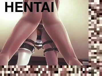 amaterski, lezbejke, tinejdžeri, japanci, kompilacija, animacija, hentai, 3d