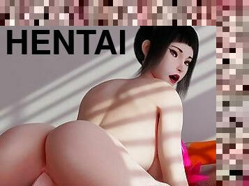 3D Hentai - Poison fucks  Big Tits Juri Han and gives her a Massive Creampie [Blender] (With Sound)