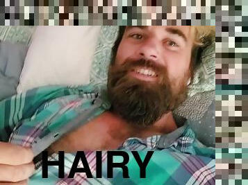 Unbutton Tease - Hairy Chest & Hot Cock in the Summer