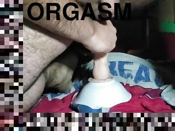 orgasmo, meando, amateur, anal, gay, a-solas, penetración