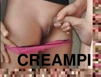 immens, masturbieren, orgamus, muschi, dilettant, babe, beule-schuss, creampie, paar, rucken