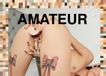 masturbation, chatte-pussy, giclée, amateur, ados, jouet, webcam, gode, solo, humide