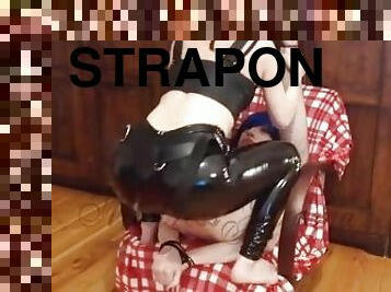 fisting, strap-on, anal, leksak, bdsm, slav, slyna, bitch, bondage, älskarinna