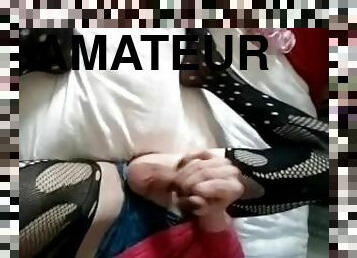 masturbation, amatör, cumshot, sprut, kåt, brittisk, ensam, brunett