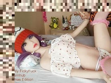 Fucking my Real Sex Doll Susumi Tiger Girl Cute Doll Winter Collection, Autumn Style Cold Cosplay