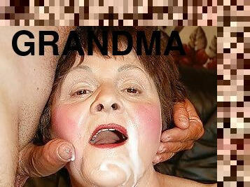 perä, isot-tissit, takaapäin, isoäiti, karvainen, vanha, pillu-pussy, amatööri, kypsä, isoäiti-granny