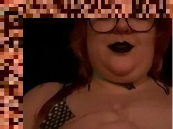 röv, storatuttar, fet, glasögon, amatör, brudar, milf, bbw, knubbig, pov