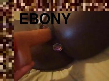 grosse, masturbation, chatte-pussy, amateur, ébène, black, belle-femme-ronde, humide