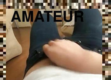 masturbation, amatör, avrunkning, ensam