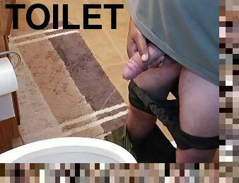 Helping my hubby pee